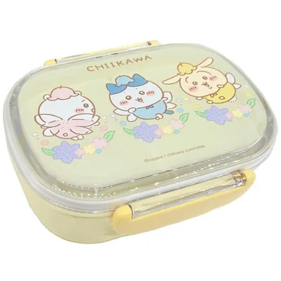 ちいかわ 丸型1段ランチボックス 267394 フェアリーフラワー ハチワレ うさぎ CHIIKAWA なんか小さくてかわいいやつ ナガノ