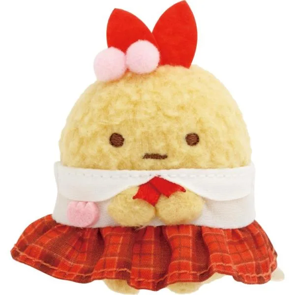 すみっコぐらし てのりぬいぐるみ えびふらいのしっぽ せいふく すみっコぐらしコレクション みにっコほいくえん