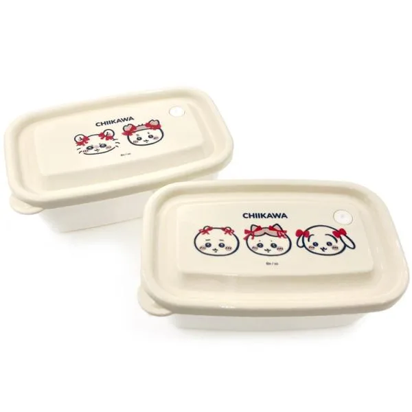 ちいかわ レンジパック2Pセット 267530 リボン ハチワレ うさぎ モモンガ カニ 古本屋 CHIIKAWA なんか小さくてかわいいやつ ナガノ