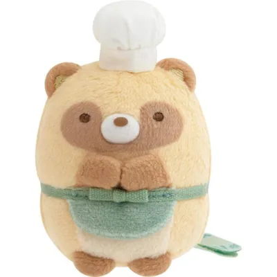 すみっコぐらし てのりぬいぐるみ たぬきたぬきのまんまるレストラン すみっコぐらしコレクション シェフ 【お1人様3点限り】