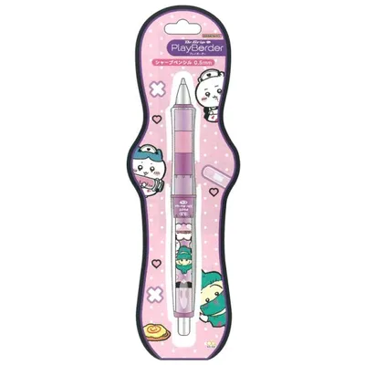 ちいかわ ドクターグリップPlayBorder シャープペン0.5mm ゴシック 057361 CHIIKAWA なんか小さくてかわいいやつ ナガノ