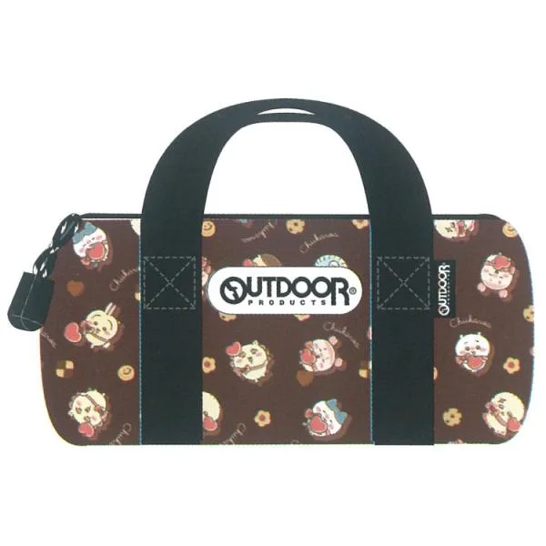OUTDOOR×ちいかわ ペンケース R.BOSTON ブラウン 057965 アウトドアプロダクツ CHIIKAWA なんか小さくてかわいいやつ ナガノ