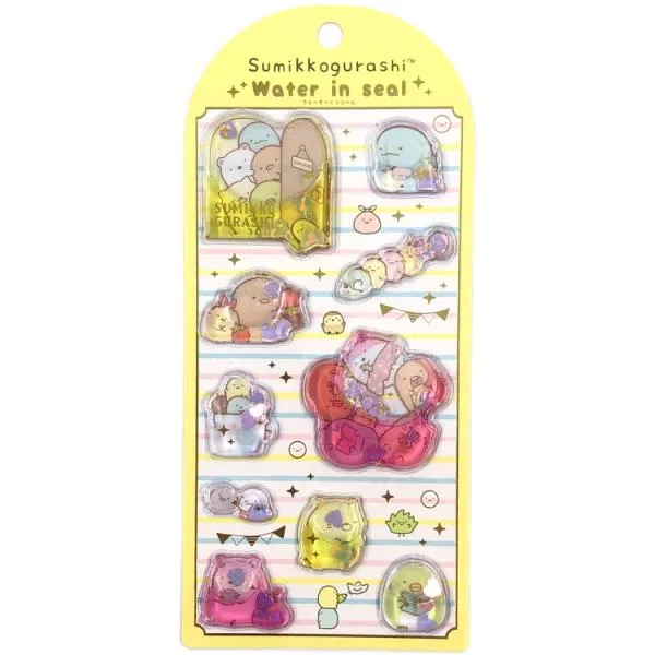すみっコぐらし ウォーターインシール スタンダード 625658 すみっこ sumikkogurashi