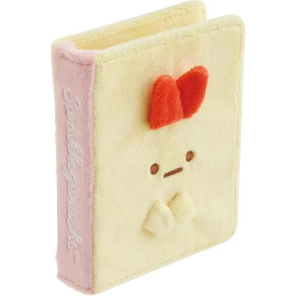 【10月下旬以降〜出荷】すみっコぐらし ふわふわマルチコレクションホルダー えびふらいのしっぽ あつめてカード対応 ぬいぐるみフェイス カードホルダー
