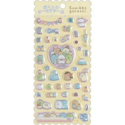 【10月下旬以降〜出荷】すみっコぐらし ぷくっとオーロラシール SE76806