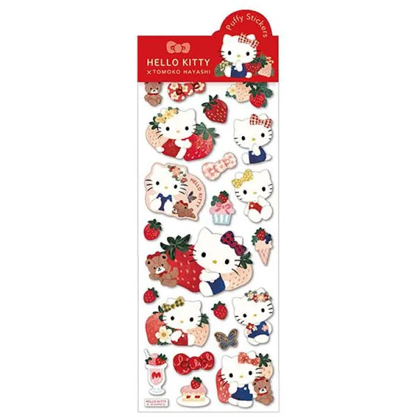 ハローキティ×トモコハヤシ パフィシール 842252 Tomoko Hayashi SANRIO サンリオキャラクターズ コラボ