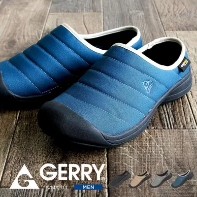 gerry サボ サンダル メンズ 撥水 コーデュラナイロン アウトドア 軽量 キャンプシューズ クロッグサンダル サボサンダル メンズ スリッパ 6552 爆買
