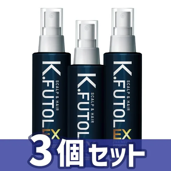 育毛剤 男性用 発毛 促進剤 薬用 育毛トニック メンズ ヘアトニック 養毛剤 育毛 低刺激 敏感肌 医薬部外品 ケフトル 120ml 3個セット 爆買