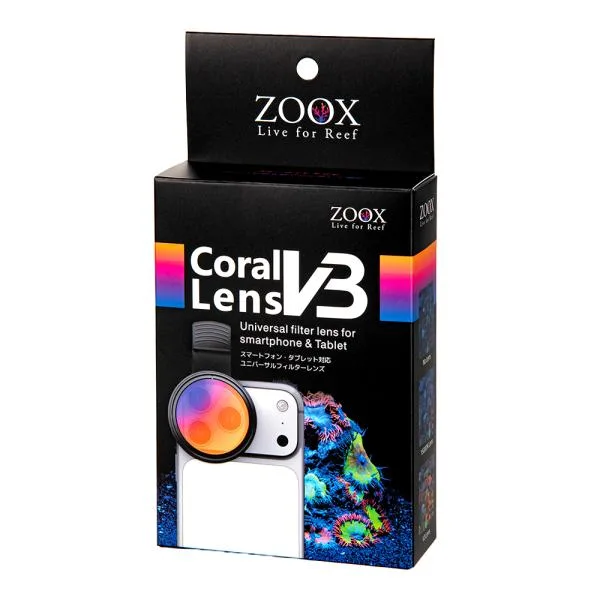 ZOOX コーラルレンズ V3