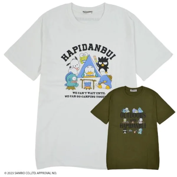 はぴだんぶい サンリオ Tシャツ プリント 半袖 sanrio