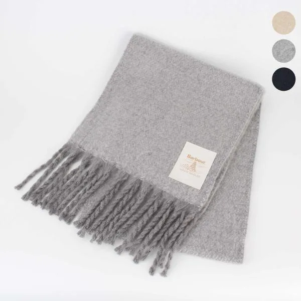 バブアー BARBOUR マフラー ELLISON SCARF ソリッド マフラー メンズ レディース LSC0458
