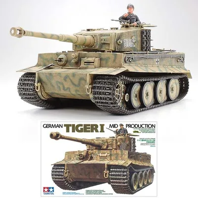 プラモデル 戦車 タミヤ 1/35 ドイツ重戦車 タイガーI 中期生産型 MM 車 ミリタリー ミニチュアシリーズ afv