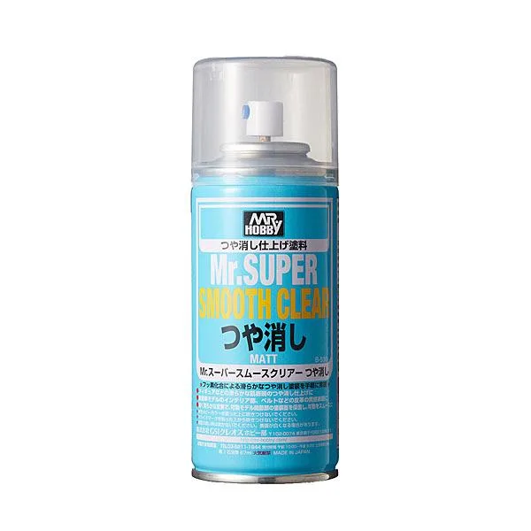 ラッカー塗料 プラモデル クレオス スーパースムースクリアー 溶剤系スプレー つや消し Mr.カラー ミスターホビー エアブラシ 塗料 タミヤ 模型用塗料