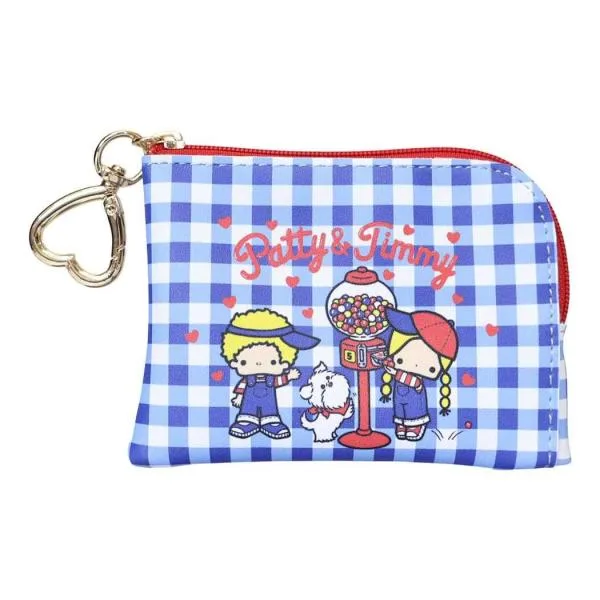 サンリオキャラクターズ ミニポーチ ナスカン付きミニポーチ パティ&ジミー Sanrio アルディ
