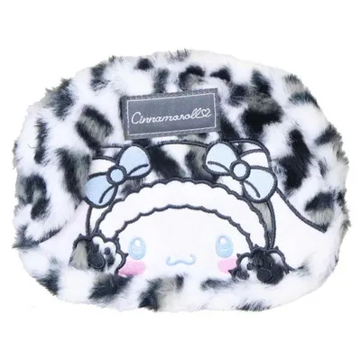 サンリオキャラクターズ コスメポーチ マルチポーチ ヒョウ柄ホワイト シナモロール Sanrio 畑山商事