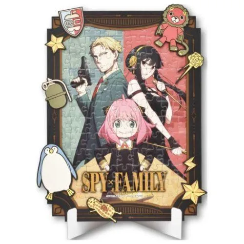 スパイファミリー SPY FAMILY アニメキャラクター パズル アートデコレーションジグソー108ピース 108−DP08 少年ジャンプ 爆買