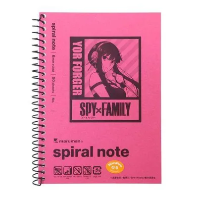 スパイファミリー SPY FAMILY リングノート A6ノート ヨル 少年ジャンプ ヒサゴ 爆買
