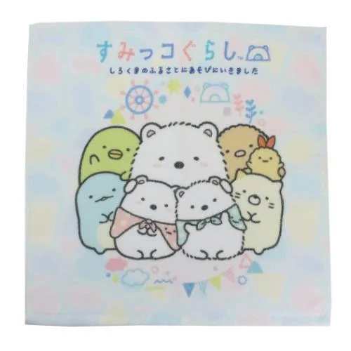 すみっコぐらし グッズ ハンドタオル サンエックス キャラクター ウォッシュタオル 爆買