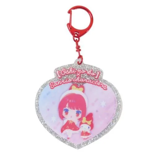 アクリルキーホルダー 推しの子×サンリオキャラクターズ キーリング ケイカンパニー 有馬かな マイメロディ 爆買