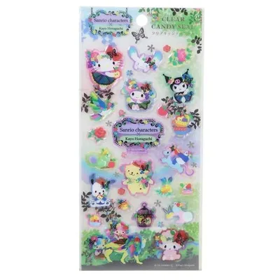 サンリオ シールシート クリアキャンディシール サンリオキャラクターズ sanrio