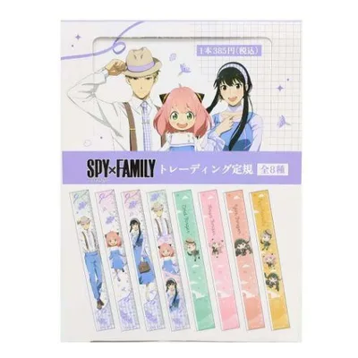 スパイファミリー SPY FAMILY トレーディング定規全8種 少年ジャンプ ものさし アニメキャラクター 爆買