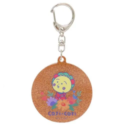コジコジ グッズ キーリング さくらももこ アニメキャラクター きらきら2連アクリルキーホルダー 爆買