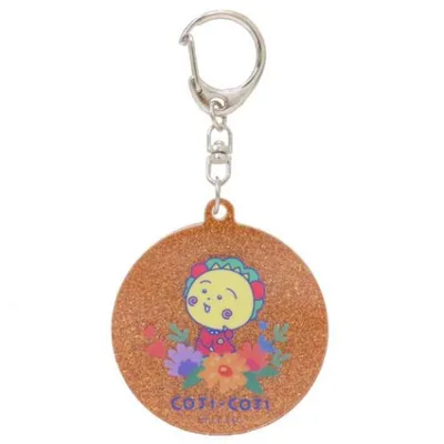 コジコジ グッズ キーリング さくらももこ アニメキャラクター きらきら2連アクリルキーホルダー 爆買