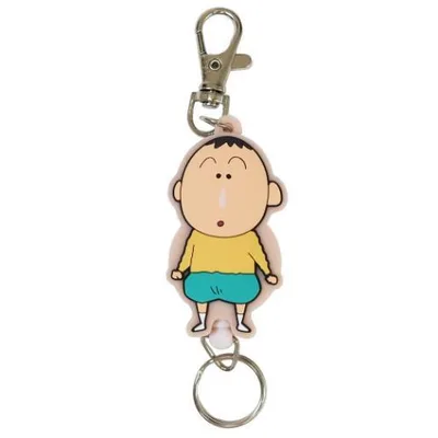 クレヨンしんちゃん アニメキャラクター キーリング ラバーリールキーホルダー ベイビーボーちゃん 爆買
