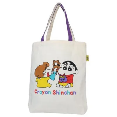 クレヨンしんちゃん グッディバッグ トートバッグ アニメキャラクター ひまとパペット 爆買