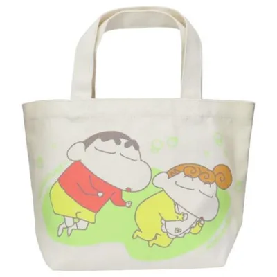 クレヨンしんちゃん アニメキャラクター ランチバッグ マチ付バッグ おひるね 爆買