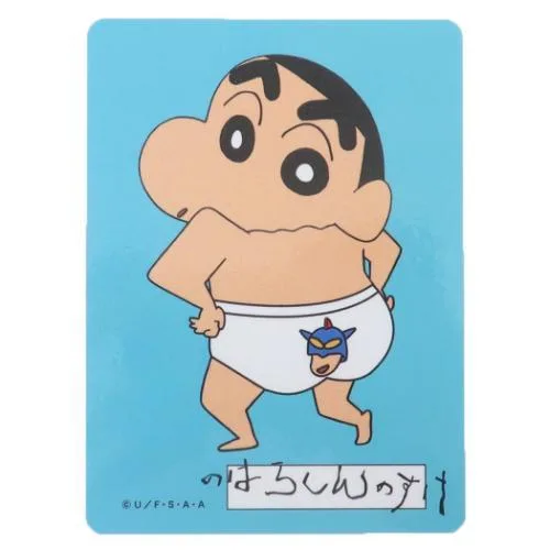 クレヨンしんちゃん ダイカットシール キャラクターステッカー アクションおぱんつ スモールプラネット 爆買