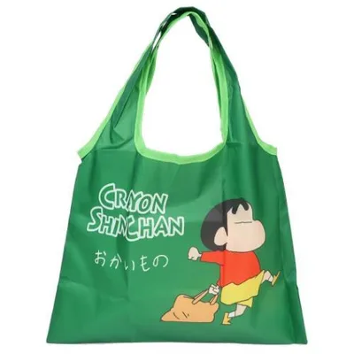 クレヨンしんちゃん アニメキャラクター エコバッグ ミニショッピングバッグ おかいもの 爆買