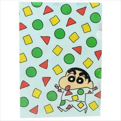 A4シングルクリアファイル パジャマ アニメキャラクター クレヨンしんちゃん スモールプラネット 文具 事務用品 グッズ ファイル プレゼン バ 爆買