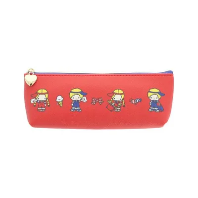 サンリオキャラクターズ ペンポーチ スリムペンケース レトロ パティ&ジミー Sanrio サンスター文具