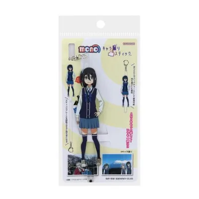mono アニメキャラクター アクリルプレート キャラ撮りスティック 雨宮さつき 爆買