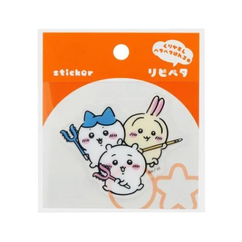 ちいかわ リピペタ ステッカー ちいかわ&ハチワレ&うさぎ 爆買
