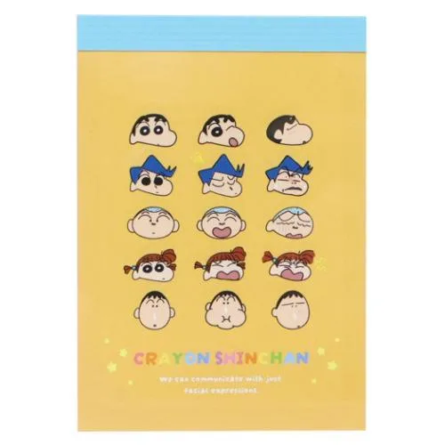 クレヨンしんちゃん グッズ メモ帳 アニメキャラクター ミニミニメモ 爆買