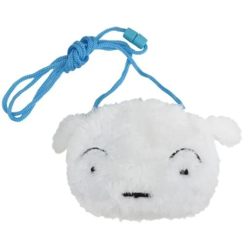 ポシェット ぬいぐるみネックポーチ クレヨンしんちゃん シロ 子供 キッズ プレゼント 小物入れ 爆買