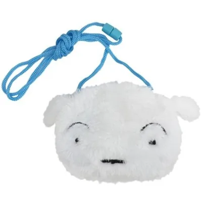 ポシェット ぬいぐるみネックポーチ クレヨンしんちゃん シロ 子供 キッズ プレゼント 小物入れ 爆買