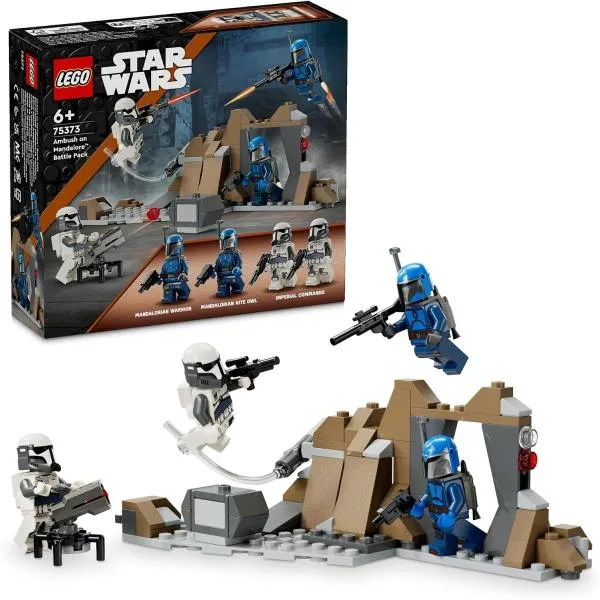 レゴ(LEGO) スター・ウォーズ マンダロアの奇襲 バトルパック 75373 おもちゃ 男の子 女の子