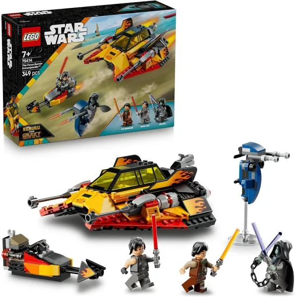 レゴ(LEGO) スター・ウォーズ フォース・バーナー スノースピーダー 75414 おもちゃ 男の子 女の子
