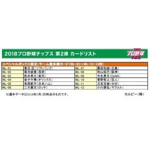 カルビー 2018プロ野球チップス第2弾 チーム最多勝カード 12種12枚 コンプ スペシャルBOX