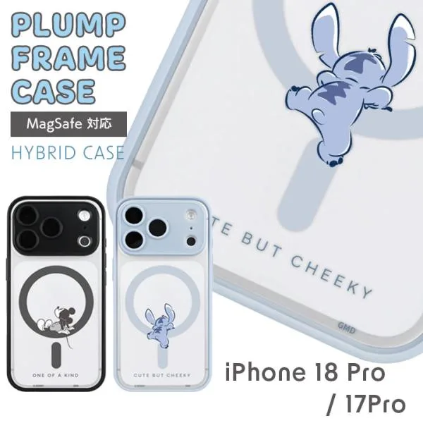 iPhone18pro/17pro ケース ディズニー キャラクター かわいい アイフォン18プロ/17プロ スマホケース 耐衝撃 ハイブリッドケース おしゃれ ミッキー スティッチ