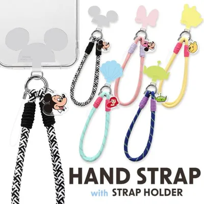 ディズニー ストラップ かわいい キャラクター ハンドストラップ ミッキーマウス ミニーマウス くまのプーさん アリエル エイリアン おしゃれ 人気