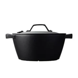 盛栄堂 クックトップ 煮込鍋 丸 深型 中 CT-4 鍋 IH対応 南部鉄器 鉄 鉄鍋 2L 20cm 日本製 時短 煮物 煮込み料理 土鍋料理 キッチン用品 調理グッズ