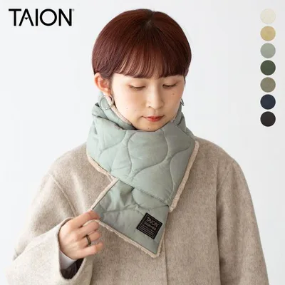 タイオン ミリタリー リバーシブル ダウンマフラー TAION-R201ML-1 裏ボア