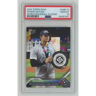 【PSA10 GEM MINT】大谷翔平 2023 Topps Now World Baseball Classic WBC 侍ジャパン 日本代表 2023年3月21日 #WBC73