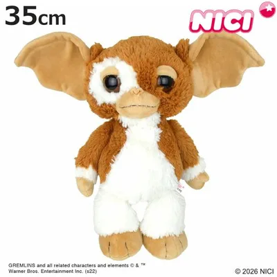 ぬいぐるみ NICI ギズモ グレムリン 35cm GREMLINS ( ニキ ヌイグルミ ふわふわ ギズモグッズ 雑貨 コラボ プレゼント ギフト かわいい キャラクター )