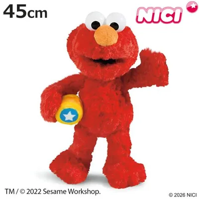 ぬいぐるみ NICI エルモ クラシック 45cm セサミストリート ( ニキ ヌイグルミ ふわふわ 大きい アニマル グッズ かわいい キャラクター )