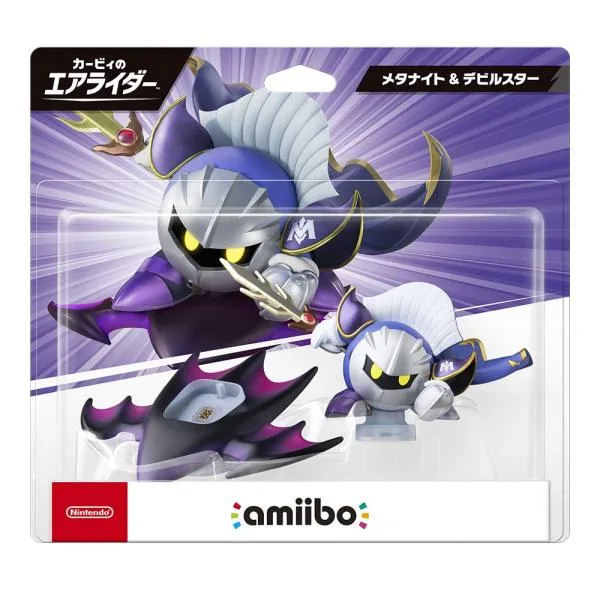 新品 Nintendo Switchアクセサリー amiibo メタナイト&デビルスター(カービィのエアライダーシリーズ)